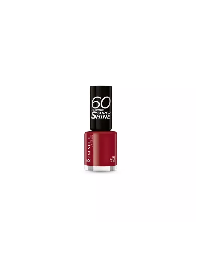Rimmel 60 Seconds Super Shine 320 Rapid Ruby