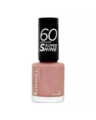 Rimmel London 60 Seconds Super Shine Nail Lacquer 510 Euphoria