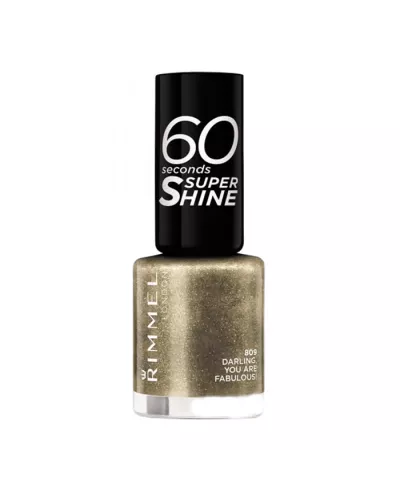 Rimmel London 60 Seconds Super Shine Nail Lacquer 809 Darling You Are Fabulous