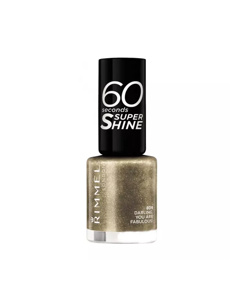 Rimmel London 60 Seconds Super Shine Nail Lacquer 809 Darling You Are Fabulous