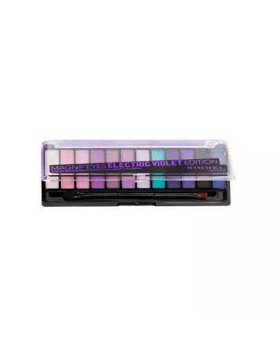 Rimmel London Magnif'Eyes Eyeshadow Palette 008 Electric Violet 12 Shades