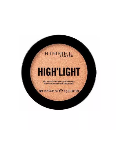 Rimmel London High'light Buttery-Soft Highlinghting Powder 002-Candleit 8