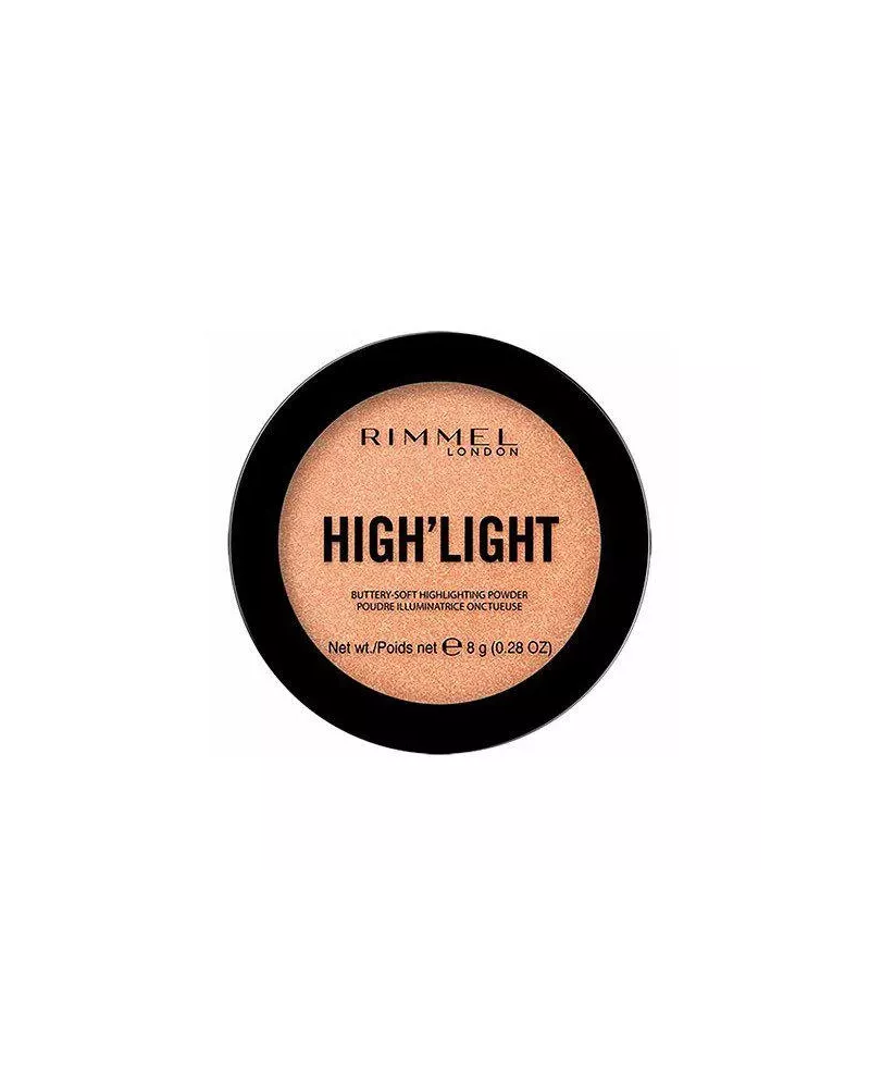 Rimmel London High'light Buttery-Soft Highlinghting Powder 002-Candleit 8