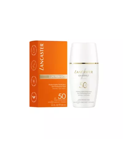 Lancaster Sun Perfect Sun Perfecting Fluid Wrinkles Dark Spots Spf50 30ml