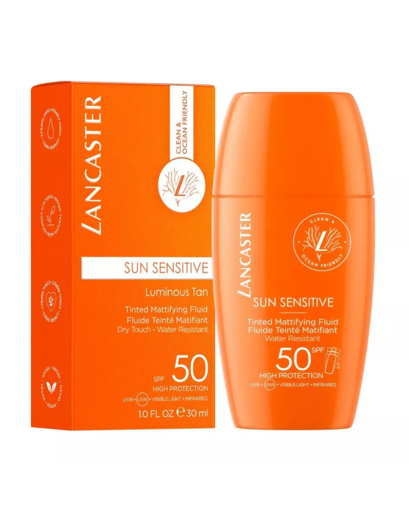 Lancaster Sun Sensitive Fluido Bronceador Luminoso Spf50 30ml