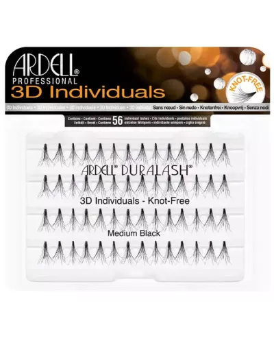 Ardell Faux Cils Individuels Position 3D Medium Black
