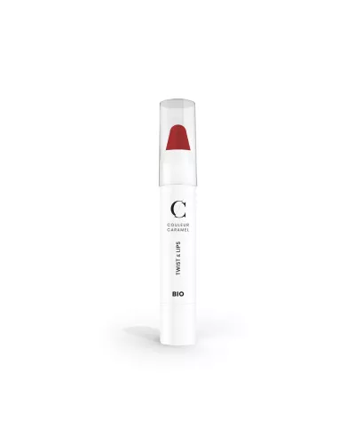Couleur Caramel Twist y Lips Rouge à lèvres 405 Matt Red 1un
