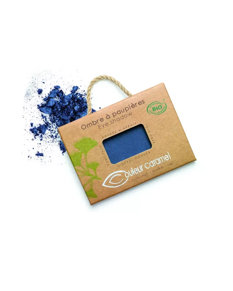 Couleur Caramel Caramel Sombra De Ojos N076 Bleu Marine Recarga 1un