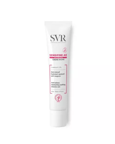 Svr Sensifine Ar Rich Cream Anti-Redness Moisturising Soothing Intensive Care 40ml