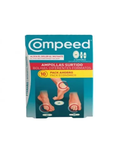 Compeed Blisters Paquet mixte de 10 unités