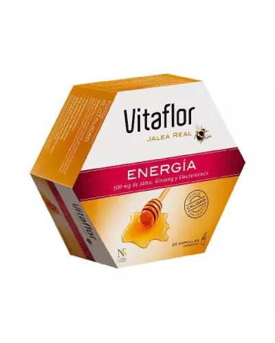 Vitaflor Gelée Royale Énergie 20 Fioles 200ml