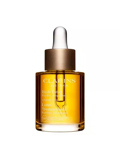 Clarins Huile Lotus Peaux Mixtes Ou Grasses 30ml
