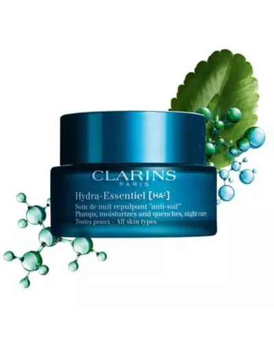 Clarins Hydra-Essentiel Soin De Nuit Repulpant Anti-Soif 50ml