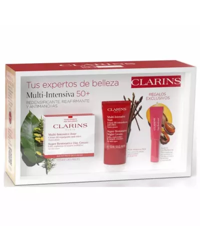 Clarins Multi-Intensive Jour Toutes Peaux 50ml Coffret 3 Produits
