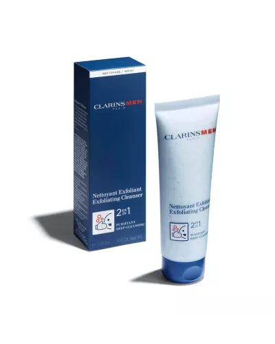 Clarins Men Nettoyant Exfoliant Visage 125ml