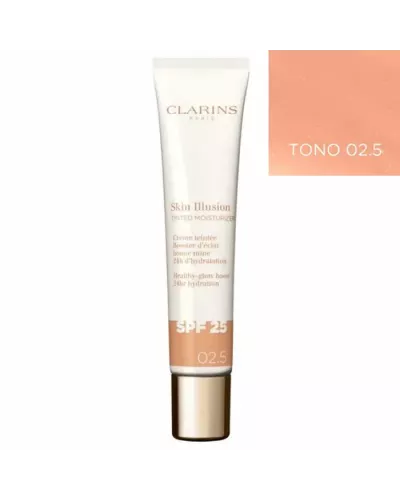 Clarins Skin Illusion Tinted Moisturizer Spf25 02.5 40ml