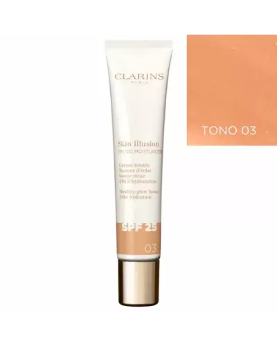 Clarins Skin Illusion Tinted Moisturizer Spf25 03 40ml