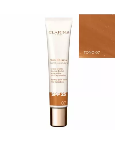 Clarins Skin Illusion Tinted Moisturizer Spf25 07 40ml