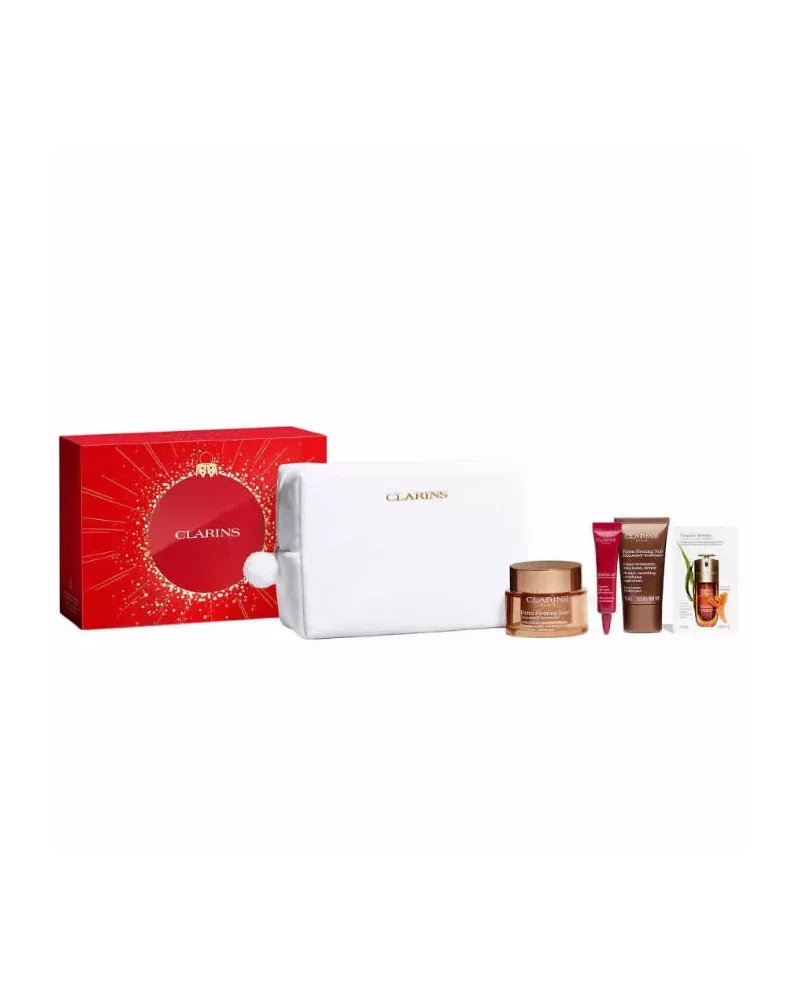 Clarins Extra Firming Day Cream for All Skin Types 50ml Gift Set of 5 Products