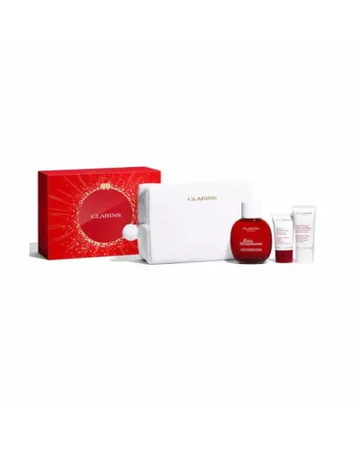 Clarins Eau De Soin Eau Dynamisante 100ml Set de 4 Productos