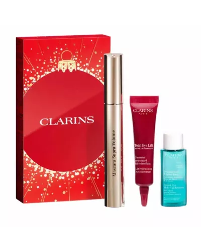 Clarins Supra Volume Mascara Gift Set with 3 Products