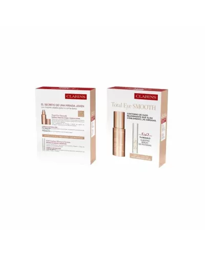 Clarins Total Eye Smooth 15ml Gift Set - 2 Products