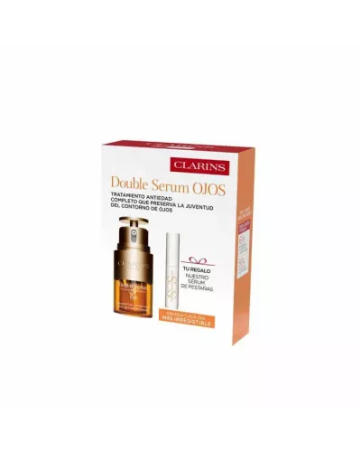 Set Clarins Double Serum Eye 15ml 2 Productos