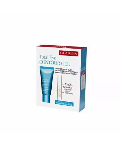 Clarins Total Eye Contour Gel 20ml Gift Set - 2 Products