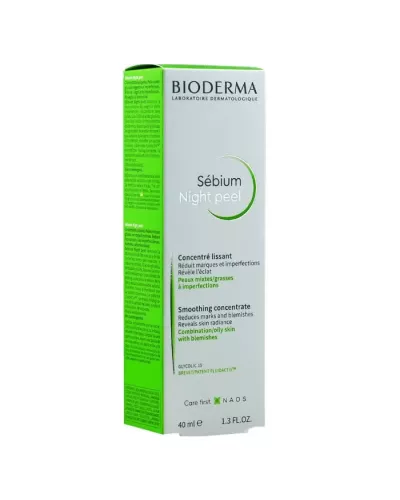 Boderma Sebium Night Peel Concentrado 40ml