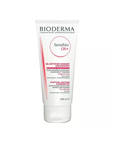 Bioderma Sensibio Ds+ Gel Nettoyant Apaisant Assainissant 200ml
