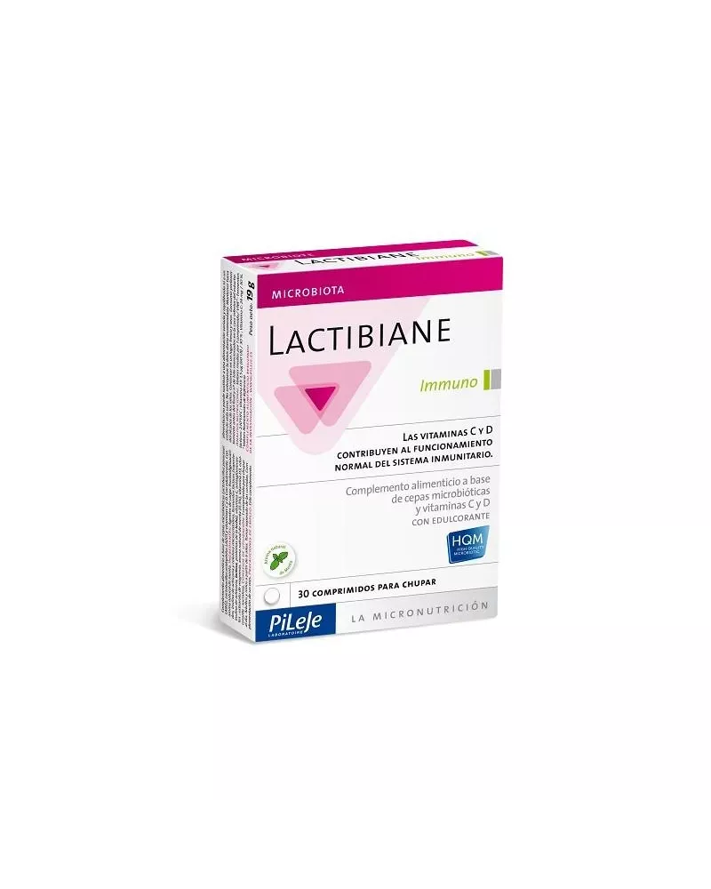 Pileje Lactibiane Immuno 30 Comprimidos Para Chupar