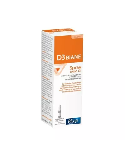 Pileje D3 Biane Spray 1000UI 20ml