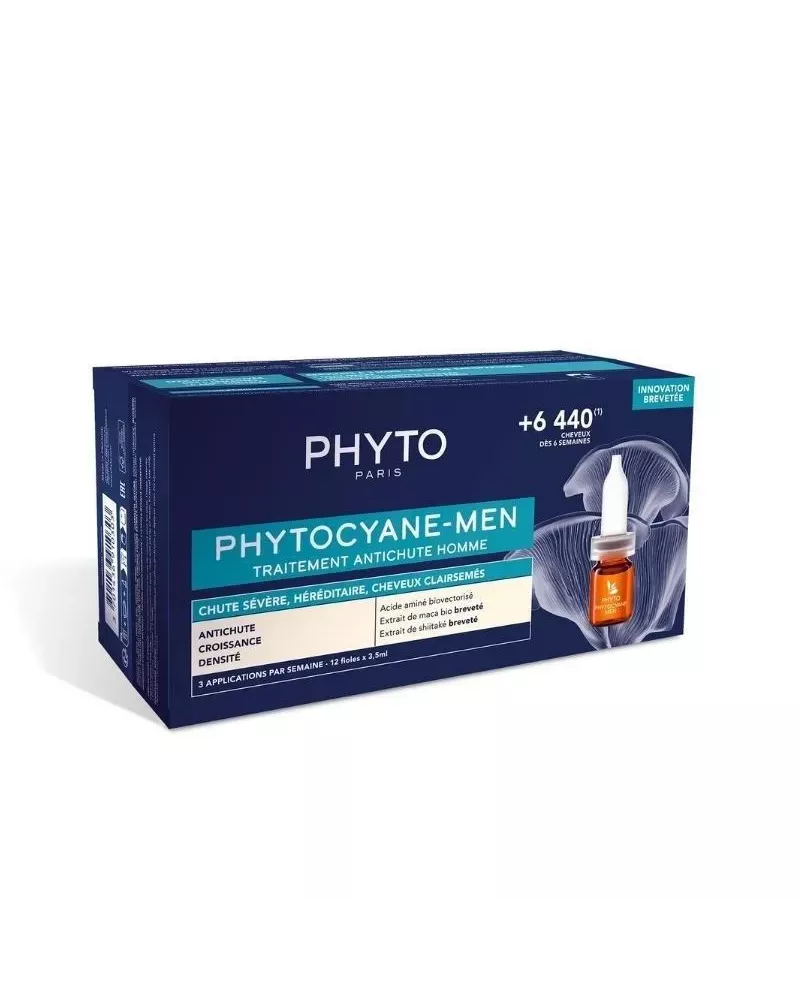 Phyto Phytocyane Men Anti Hair Loss 12x3.5ml