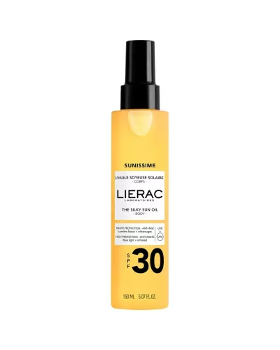 Lierac Sunissime L'Huile Soyeuse Solaire Corps Spf30 150ml