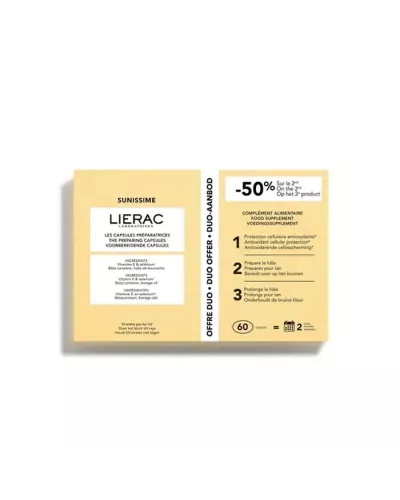 Lierac Sunissime Bronceado 2 x 30 Capsulas