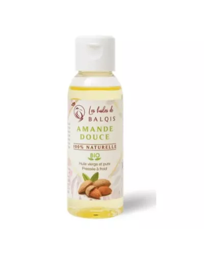 Aceite de Almendra Dulce Orgánico 100% Virgen 50ml de Les Huiles de Balquis