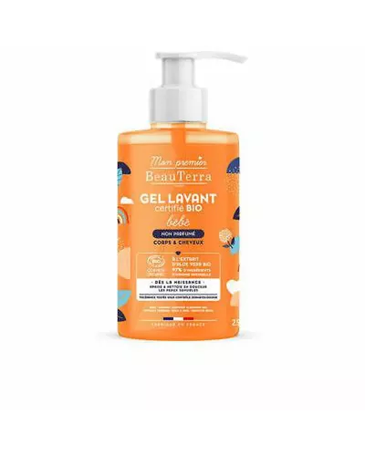 Gel de Ducha Bio para Bebé Beauterra Sin Perfume 750ml