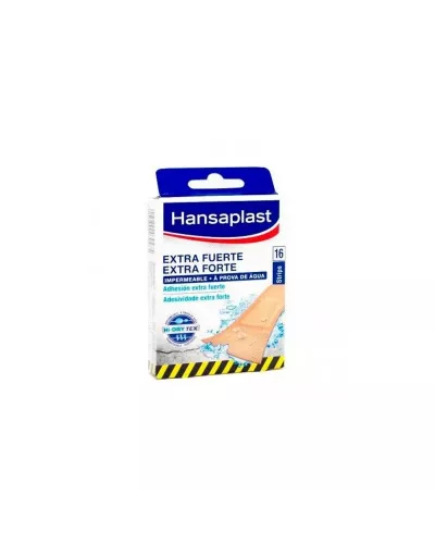 Hansaplast Extra Strong Adhesive Dressing 16 Strips