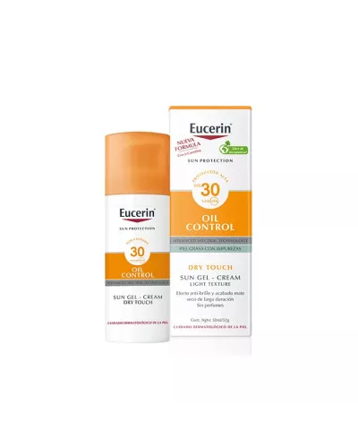 Eucerin Sun Gel Creme Oil Control Dry Touch Spf30 50ml