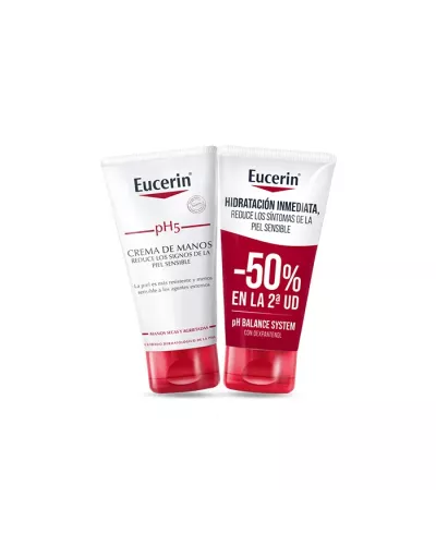 Eucerin Ph5 Hand Cream 2x75ml