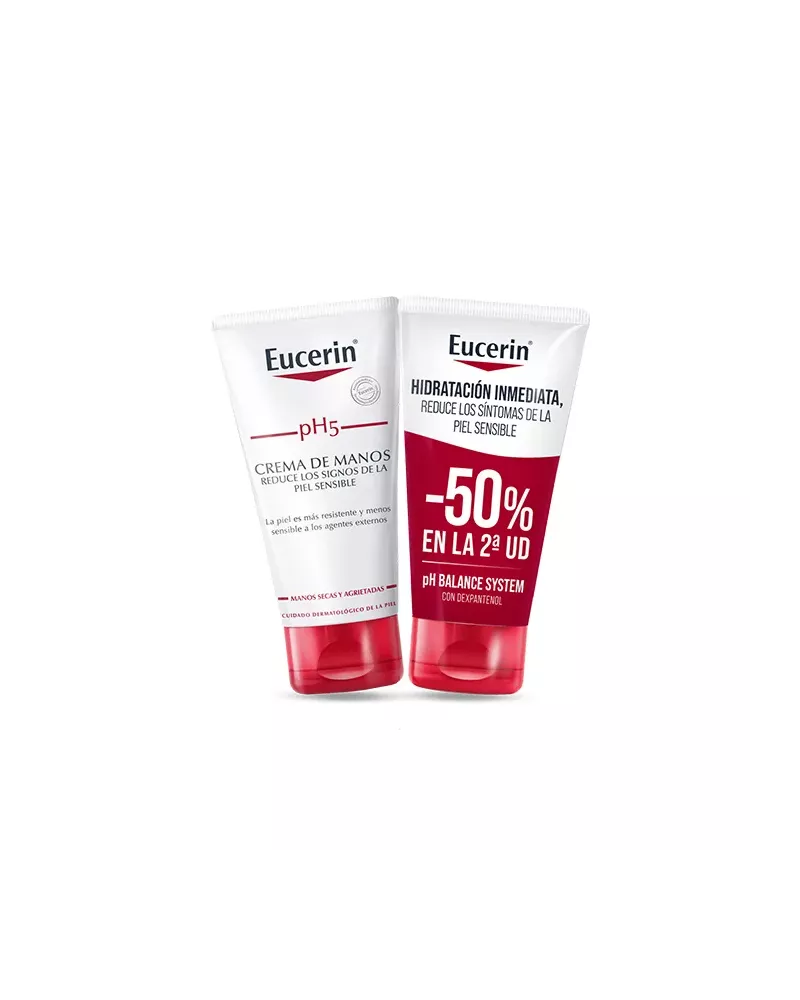 Eucerin Ph5 Crème Pour Les Mains 2x75ml