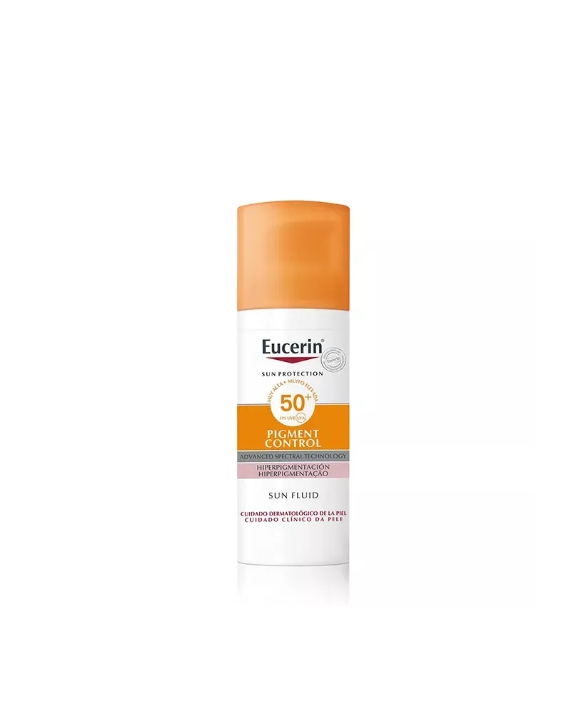 Eucerin Sun Protection Fluid Pigment Control Spf50 Hyperpigmentation Skins 50ml