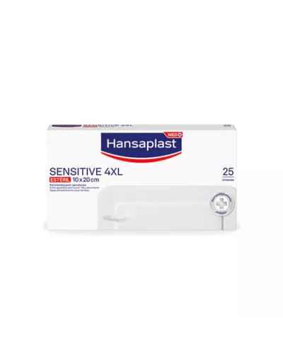 Hansaplast Sensitive 4XL 5 Dressings