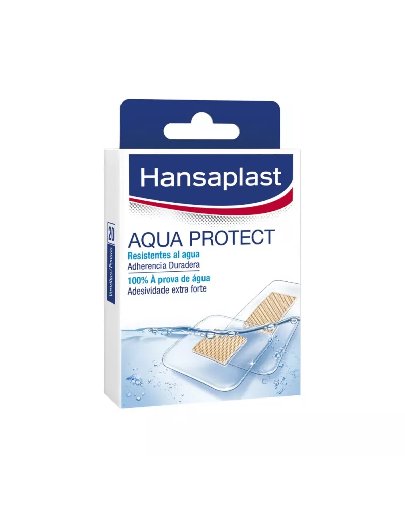 Hansaplast Aqua Protect 20 Unidades 2 Tamaños