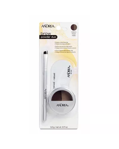 Eurostil Cejas Andrea Powder Duo Marron Medio 1un