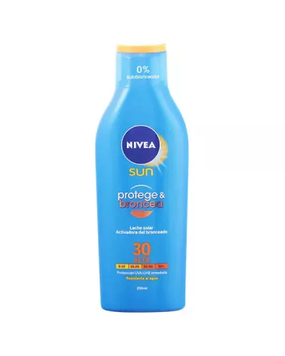 Nivea Sun Lait Protecteur Protect And Bronze Spf30 200ml