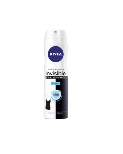 Nivea Invisible White And Black Fresh Spray 200ml