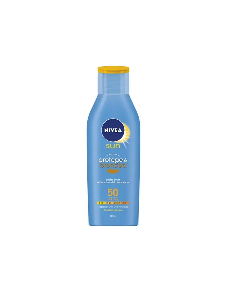 Nivea Sun Lait Protecteur Protect And Bronze Spf50 200ml