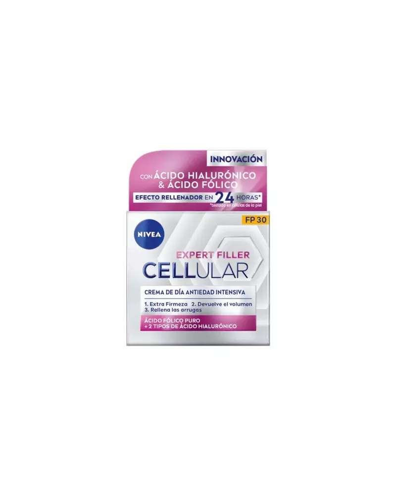 Nivea Cellular Filler Hialurónico y Fólico Crema Día Spf30 50ml