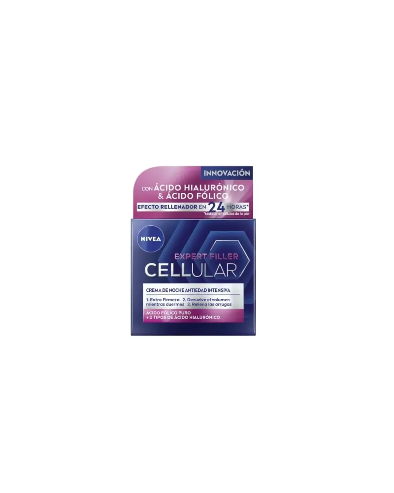 Nivea Cellular Filler Hialurónico y Fólico Crème Noche 50ml